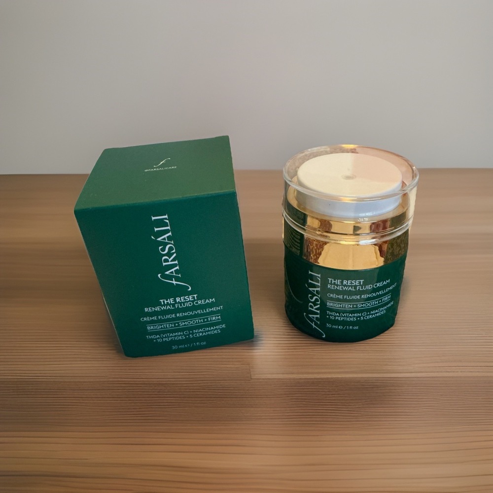 NEW IN BOX Farsali THE RESET Renewal Fluid Cream VitC 30ml/ 1 fl Oz